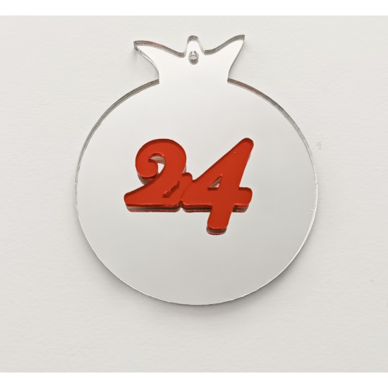 Plexiglass ρόδι 9cm 2025 #5 Plexiglass ρόδι 9cm 2025 #5