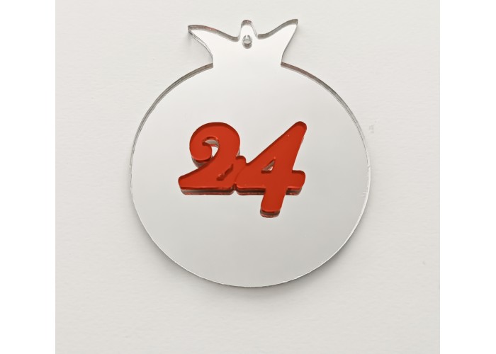 Plexiglass ρόδι 9cm 2026 #5 Plexiglass ρόδι 9cm 2026 #5