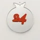 Plexiglass ρόδι 9cm 2026 #5  
