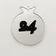Plexiglass ρόδι 9cm 2026 #5  