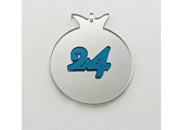 Plexiglass ρόδι 9cm 2026 #5 Plexiglass ρόδι 9cm 2026 #5