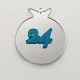 Plexiglass ρόδι 9cm 2026 #5  