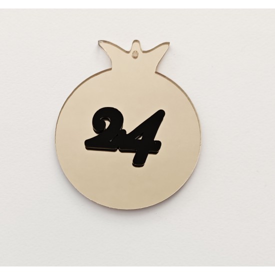 Plexiglass ρόδι 9cm 2025 #5 Plexiglass ρόδι 9cm 2025 #5