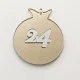 Plexiglass ρόδι 9cm 2026 #5  