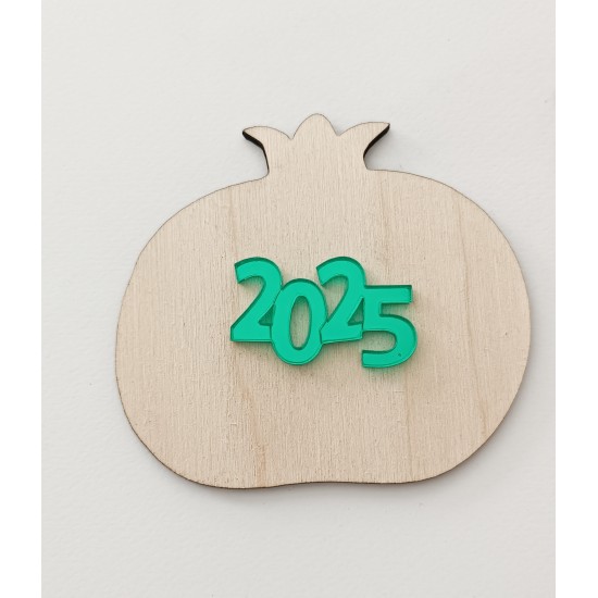 Ρόδι ξύλινο Plexiglass 9cm 2025 #7 Ρόδι ξύλινο Plexiglass 9cm 2025 #7