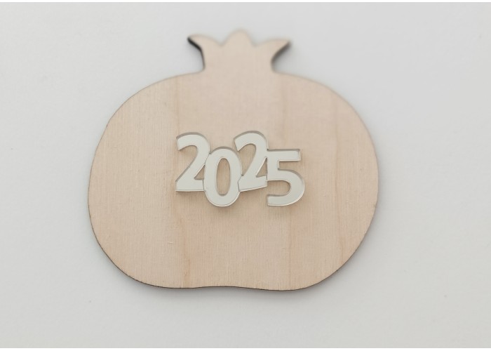 Ρόδι ξύλινο Plexiglass 9cm 2026 #7 Ρόδι ξύλινο Plexiglass 9cm 2026 #7