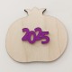 Ρόδι ξύλινο Plexiglass 9cm 2025 #7 Ρόδι ξύλινο Plexiglass 9cm 2025 #7