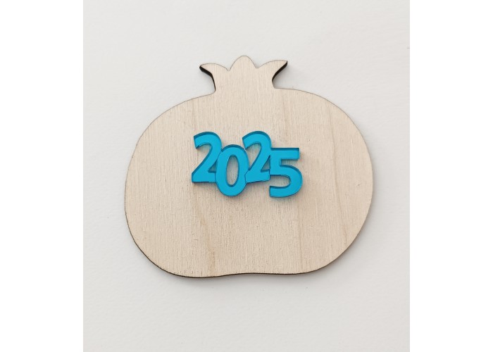Ρόδι ξύλινο Plexiglass 9cm 2026 #7 Ρόδι ξύλινο Plexiglass 9cm 2026 #7