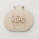 Ρόδι ξύλινο Plexiglass 9cm 2025 #7 Ρόδι ξύλινο Plexiglass 9cm 2025 #7