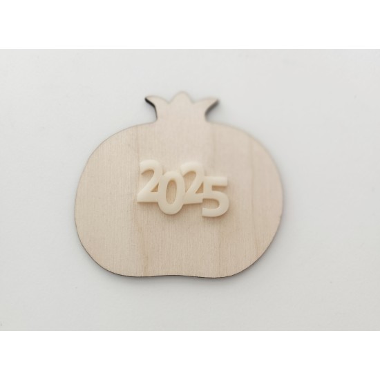 Ρόδι ξύλινο Plexiglass 9cm 2025 #7 Ρόδι ξύλινο Plexiglass 9cm 2025 #7