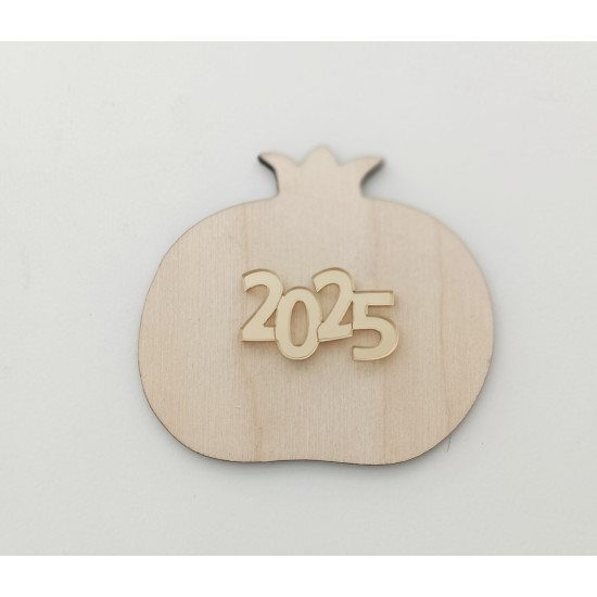 Ρόδι ξύλινο Plexiglass 9cm 2025 #7 Ρόδι ξύλινο Plexiglass 9cm 2025 #7