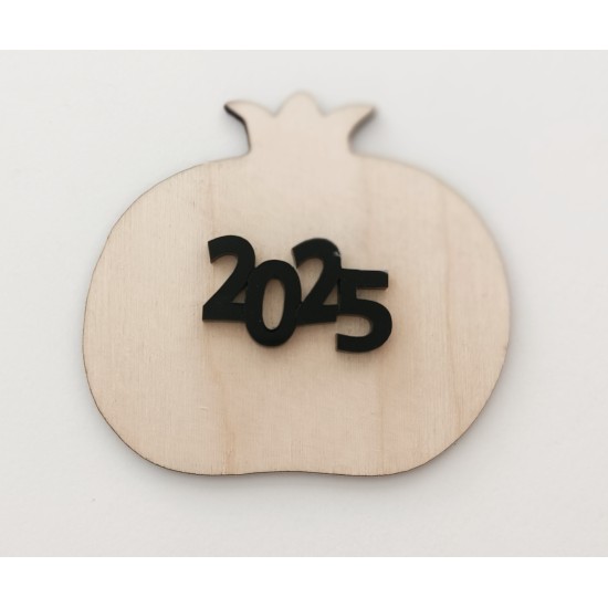 Ρόδι ξύλινο Plexiglass 9cm 2025 #7 Ρόδι ξύλινο Plexiglass 9cm 2025 #7