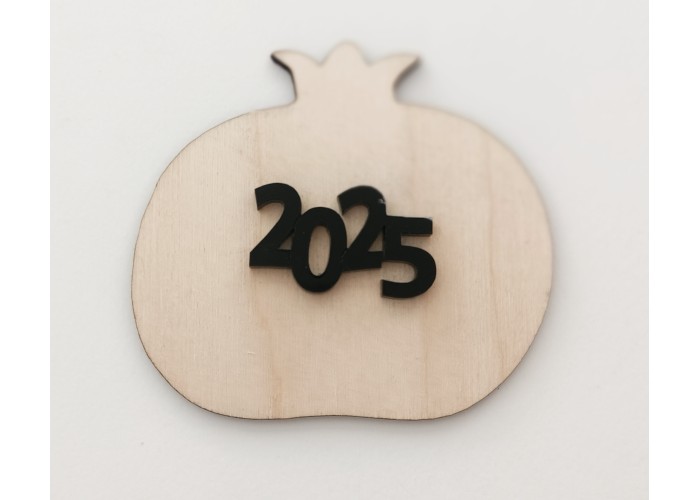 Ρόδι ξύλινο Plexiglass 9cm 2026 #7 Ρόδι ξύλινο Plexiglass 9cm 2026 #7