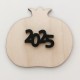 Ρόδι ξύλινο Plexiglass 9cm 2025 #7 Ρόδι ξύλινο Plexiglass 9cm 2025 #7