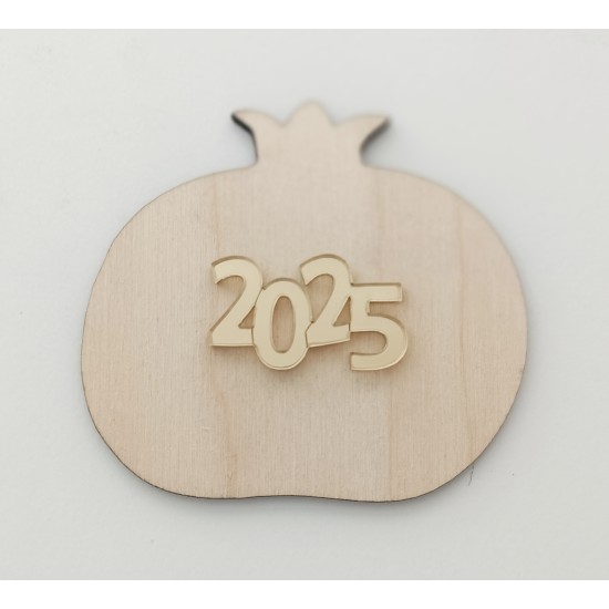 Ρόδι ξύλινο Plexiglass 9cm 2025 #7 Ρόδι ξύλινο Plexiglass 9cm 2025 #7
