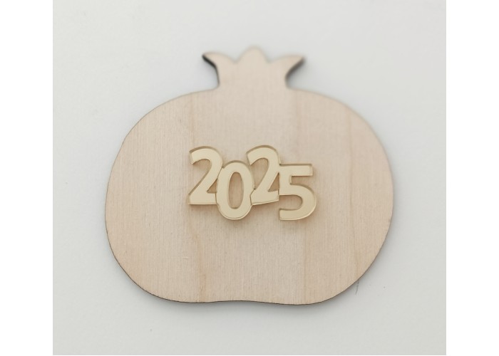 Ρόδι ξύλινο Plexiglass 9cm 2026 #7 Ρόδι ξύλινο Plexiglass 9cm 2026 #7