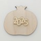 Ρόδι ξύλινο Plexiglass 9cm 2025 #7 Ρόδι ξύλινο Plexiglass 9cm 2025 #7