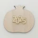 Ρόδι ξύλινο Plexiglass 9cm 2026  #7