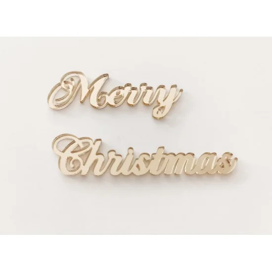 Plexiglass Merry Christmas 