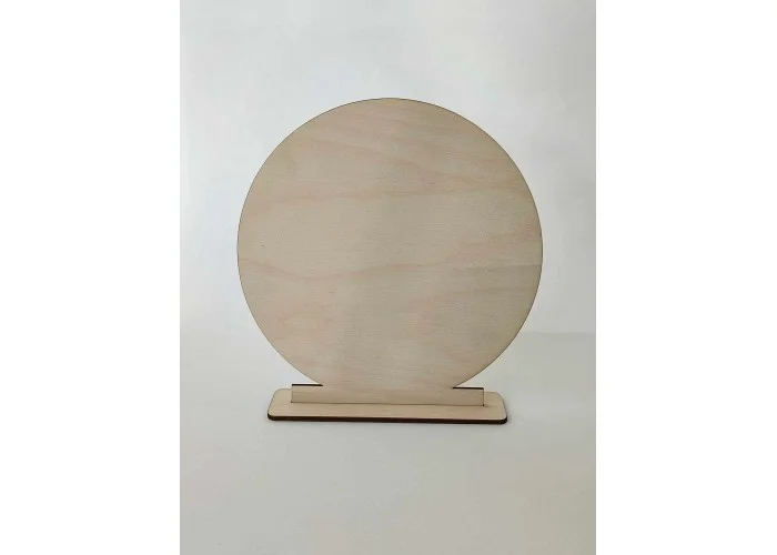 Ξύλινη  βάση χωρίς χάραξη 18cm 