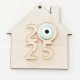 Σπιτάκι Ξύλινο Plexiglass 9cm 2026 #4 