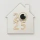 Plexiglass Γούρι Σπιτάκι 9cm 2026 #6