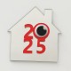Plexiglass Γούρι Σπιτάκι 9cm 2025 #6 Plexiglass Γούρι Σπιτάκι 9cm 2025 #6