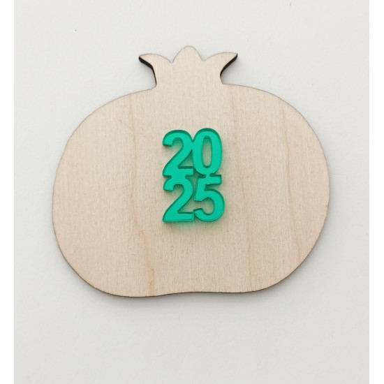 Ρόδι ξύλινο & Plexiglass 9cm #9 2025 Ρόδι ξύλινο & Plexiglass 9cm #9 2025