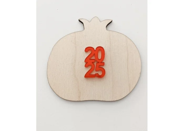 Ρόδι ξύλινο & Plexiglass 9cm #9 2026