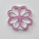 Plexiglass διακοσμητικό τριφύλλι 9cm #10 Plexiglass διακοσμητικό τριφύλλι 9cm #10
