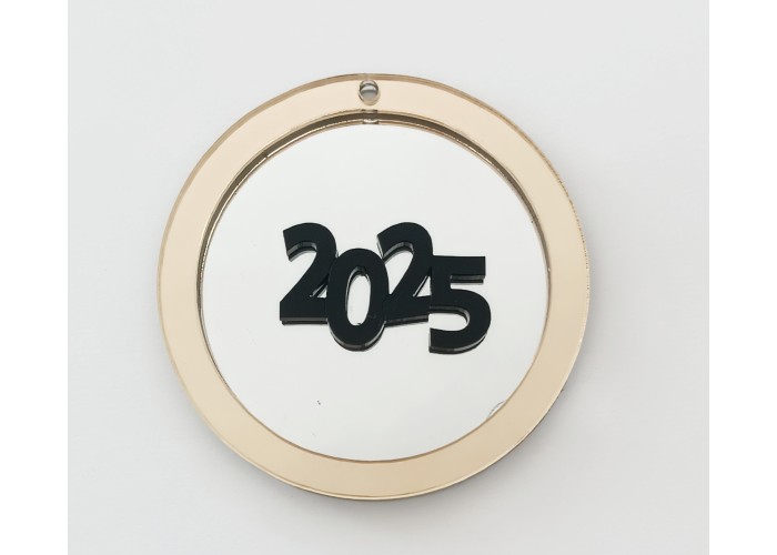 Διακοσμητικό στοιχείο Plexiglass 9cm 2026 Διακοσμητικό στοιχείο Plexiglass 9cm 2026