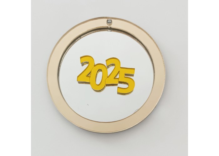 Διακοσμητικό στοιχείο Plexiglass 9cm 2026 Διακοσμητικό στοιχείο Plexiglass 9cm 2026
