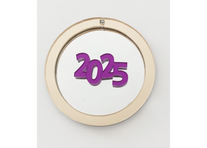 Διακοσμητικό στοιχείο Plexiglass 9cm 2026 Διακοσμητικό στοιχείο Plexiglass 9cm 2026