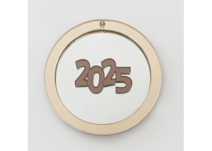 Διακοσμητικό στοιχείο Plexiglass 9cm 2026 Διακοσμητικό στοιχείο Plexiglass 9cm 2026