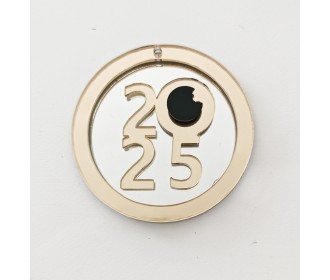 Διακοσμητικό στοιχείο Plexiglass 9cm 2026  #3  Διακοσμητικό στοιχείο Plexiglass 9cm 2026  #3
