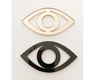 Plexiglass μάτι  Plexiglass μάτι