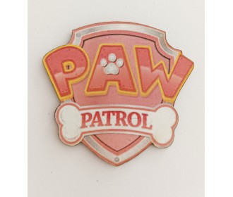 Ξύλινο διακοσμητικό paw patrol # 5 Ξύλινο διακοσμητικό paw patrol # 5