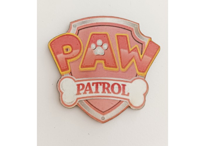 Ξύλινο διακοσμητικό paw patrol # 5
