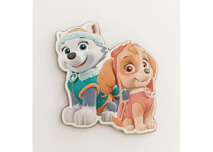 Ξύλινο διακοσμητικό Skye & Everest Paw patrol Ξύλινο διακοσμητικό Skye & Everest Paw patrol