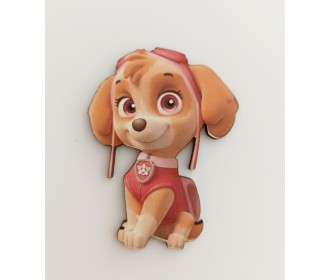 Ξύλινο διακοσμητικό Paw Patrol Skye Ξύλινο διακοσμητικό Paw Patrol Skye