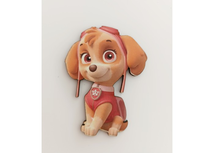 Ξύλινο διακοσμητικό Paw Patrol Skye