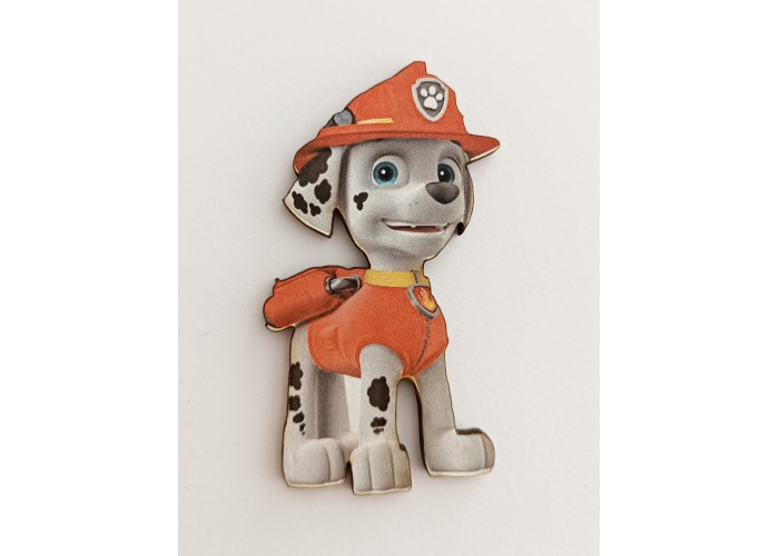 Ξύλινο διακοσμητικό Paw Patrol Marshall Ξύλινο διακοσμητικό Paw Patrol Marshall