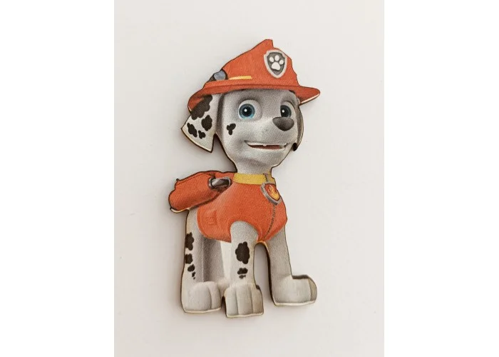 Ξύλινο διακοσμητικό Paw Patrol Marshall Ξύλινο διακοσμητικό Paw Patrol Marshall