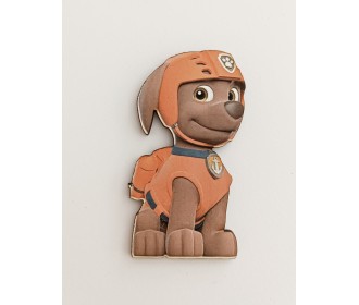 Ξύλινο διακοσμητικό Paw Patrol Zuma Ξύλινο διακοσμητικό Paw Patrol Zuma