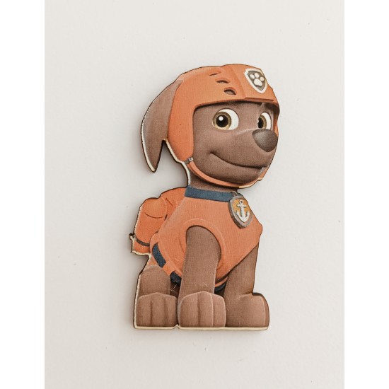 Ξύλινο διακοσμητικό Paw Patrol Zuma Ξύλινο διακοσμητικό Paw Patrol Zuma