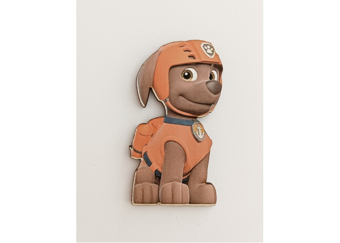 Ξύλινο διακοσμητικό Paw Patrol Zuma Ξύλινο διακοσμητικό Paw Patrol Zuma