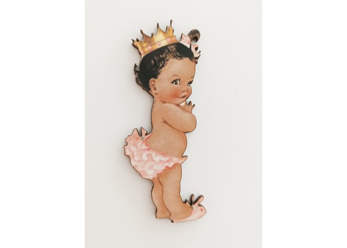Ξύλινο διακοσμητικό  Baby Girl #1