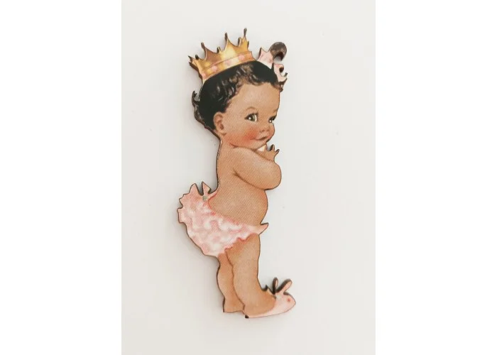 Ξύλινο διακοσμητικό  Baby Girl #1