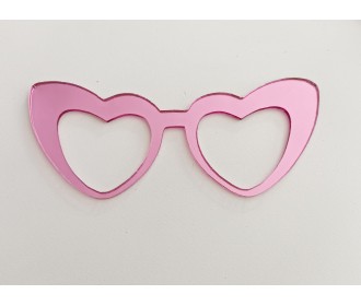 Plexiglass Βarbie Glasses Plexiglass Βarbie Glasses