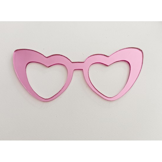 Plexiglass Βarbie Glasses Plexiglass Βarbie Glasses